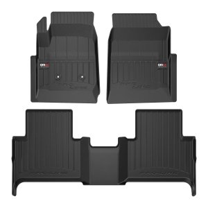 Chevrolet Colorado Floor Mat - Omac - Proline Premium TPE 3 Pcs - Black - '15-'22